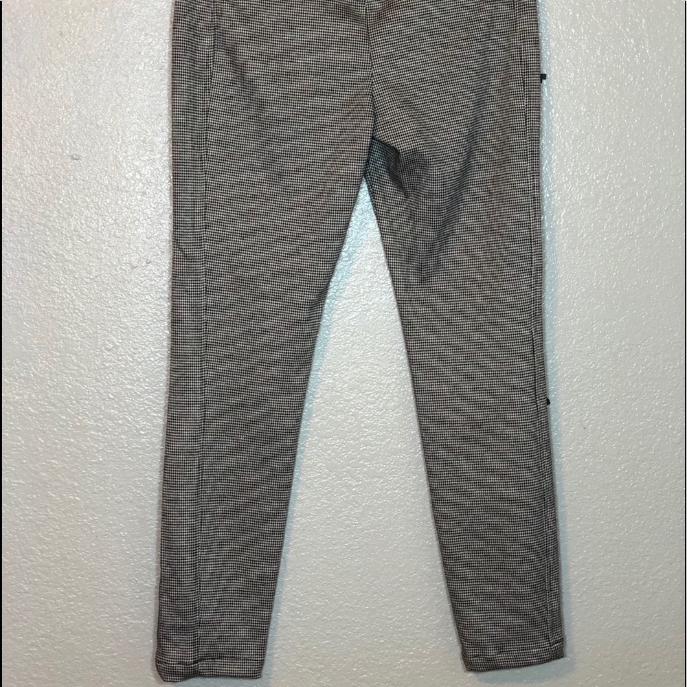 Gingham cropped pants